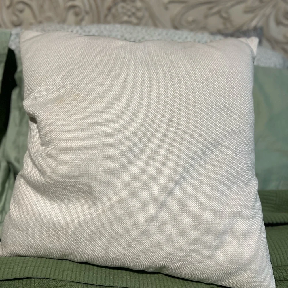 Jax & Grace Set of 2 Throw Pillows Striped Faux Brown Leather